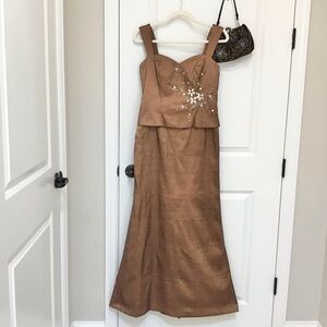long sleeve maroon dress Modest 3/4 Sleeves V-neck Long Satin Wedding Dresses Burgundy Ball Gowns